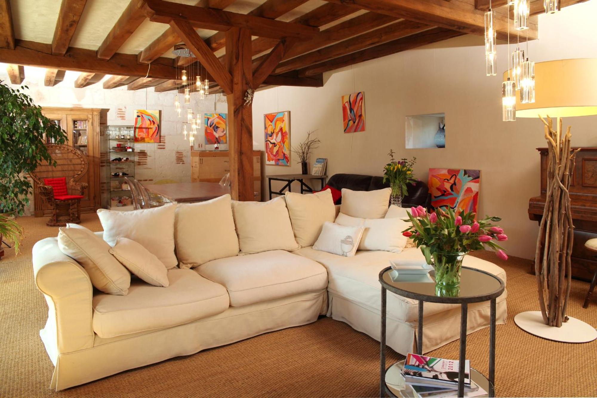 Une Maison, Un Jardin Berthenay Экстерьер фото